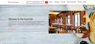 The Food Hub | A Resturant Website