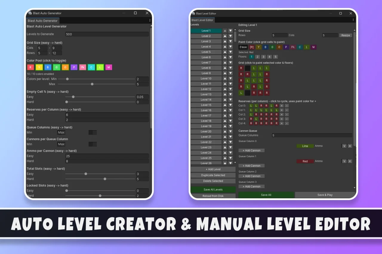 Block Blaster Jam | Unity Game Template — screenshot 3