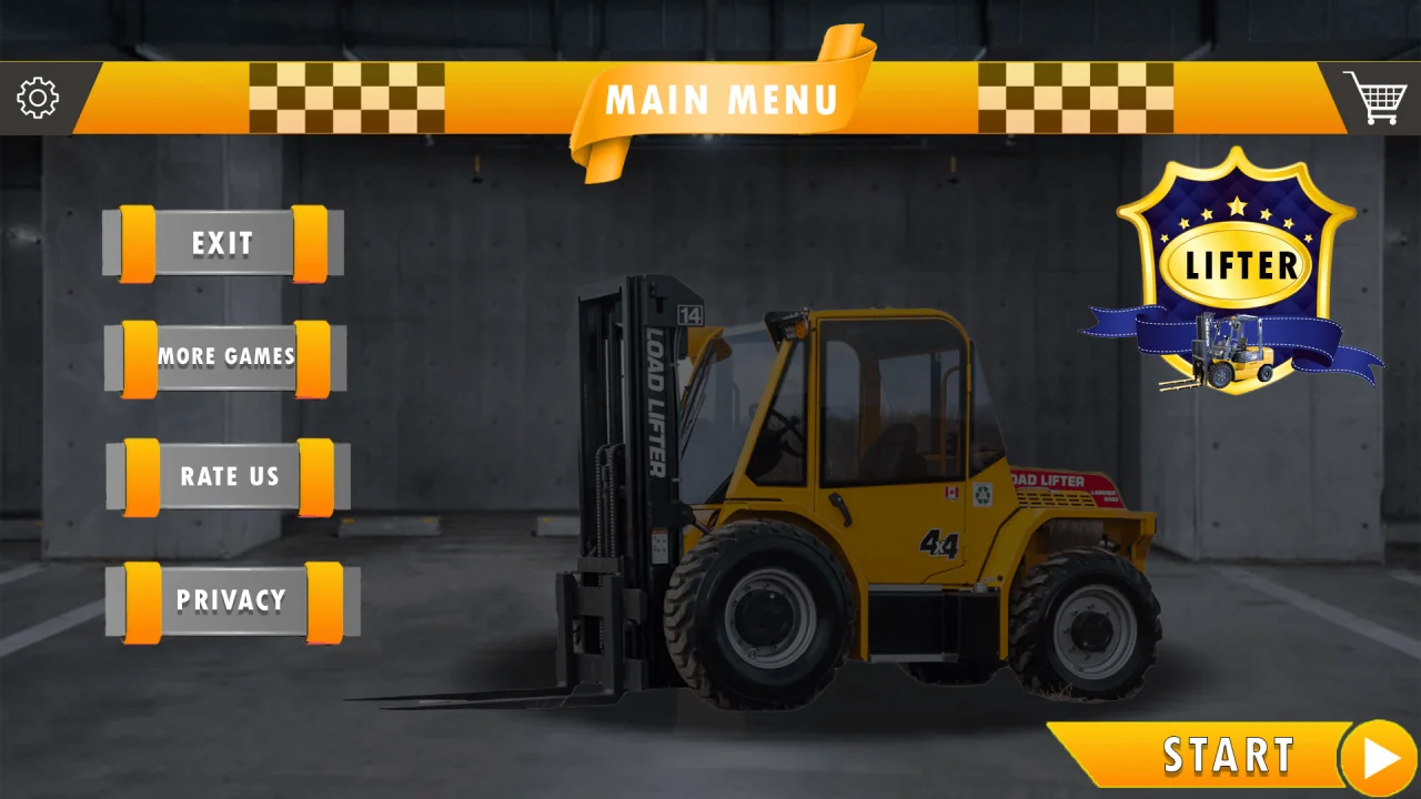 Modern Traffic Parking Fork Lifter: Rescue Forklifter Simulator — screenshot 2