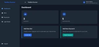 Telegram Bot - Node.js & React.js