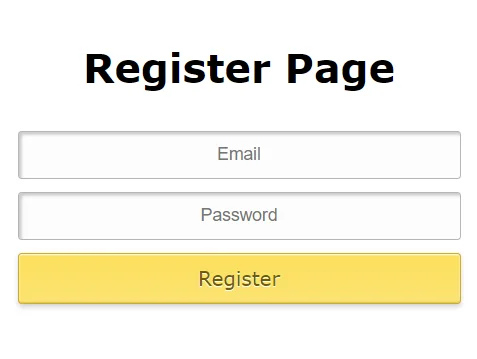 Login & Register Firebase Blank Template — screenshot 1