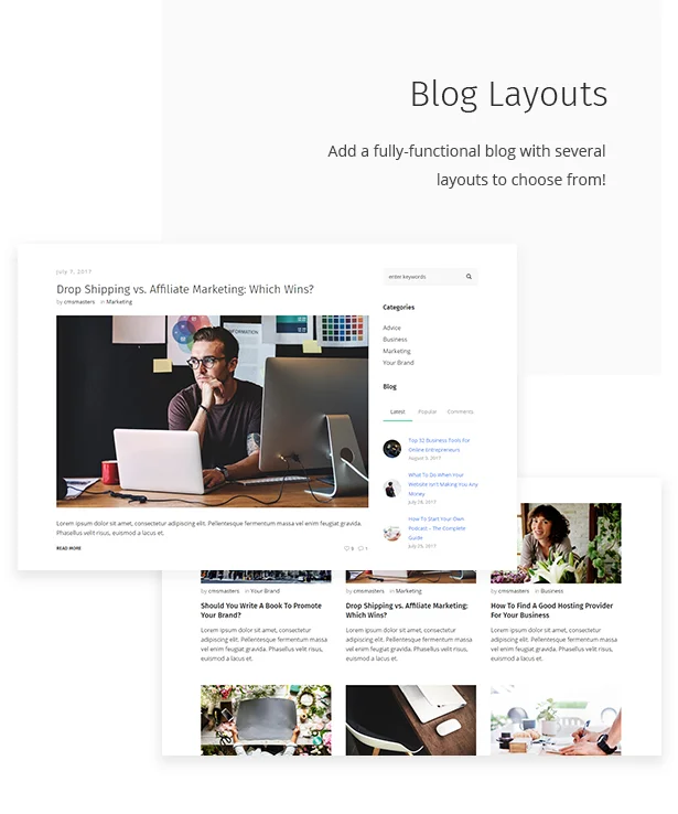 Cash Bay - Banking and Payday Loans WordPress Theme — screenshot 2