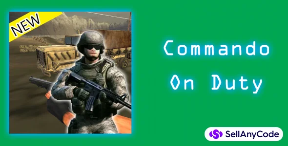 Ready to Publish Commando on Duty - Made with Your Own Name and Ads Id