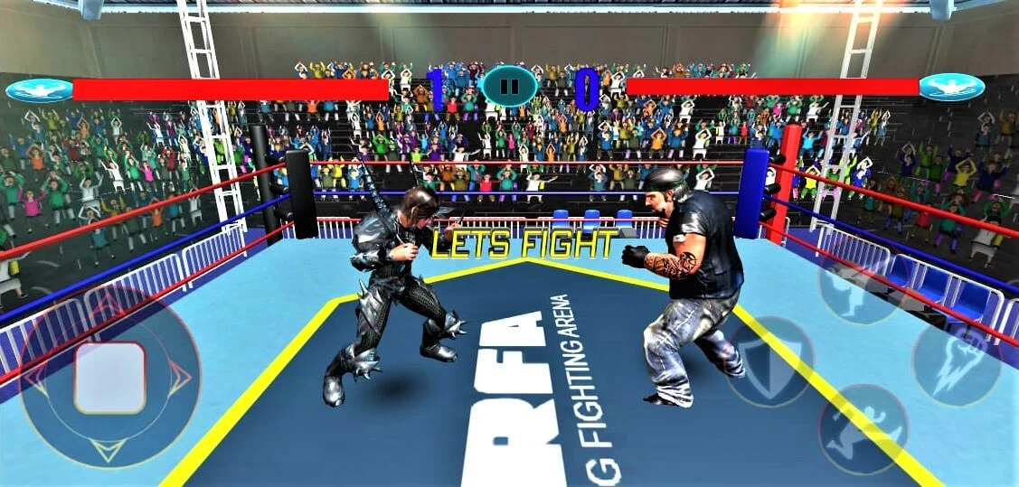Heroes vs Gangster Ring Fighting: Kung Fu Karate Challenge 2021 — screenshot 1