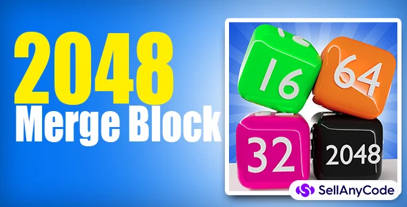 2048 Merge Cube Puzzle Unity Template