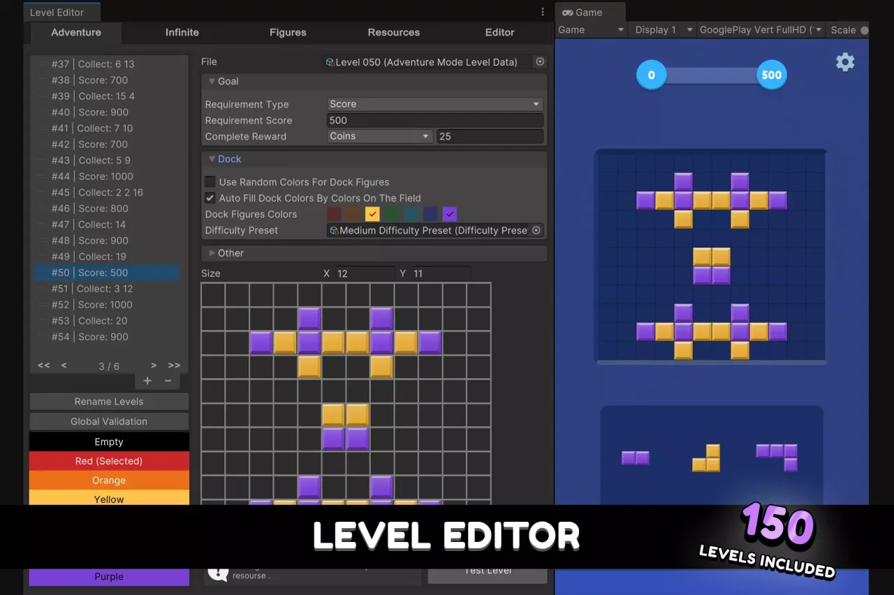 Blast Puzzle | Template + Editor — screenshot 2
