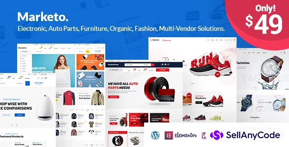 Marketo - eCommerce & Multivendor Marketplace WooCommerce WordPress Theme
