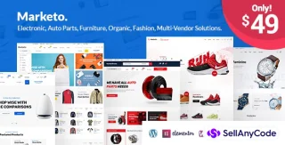 Marketo - eCommerce & Multivendor Marketplace WooCommerce WordPress Theme