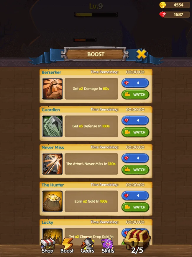 Merge Dungeon Merge Idle RPG Template for Unity Game, Merge Game — screenshot 2