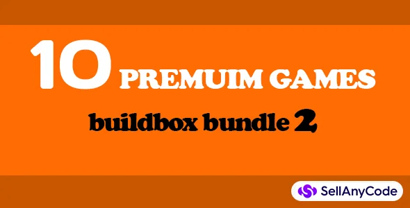Buildbox Bundle 2 - 10 Premuim Games Templats — cover