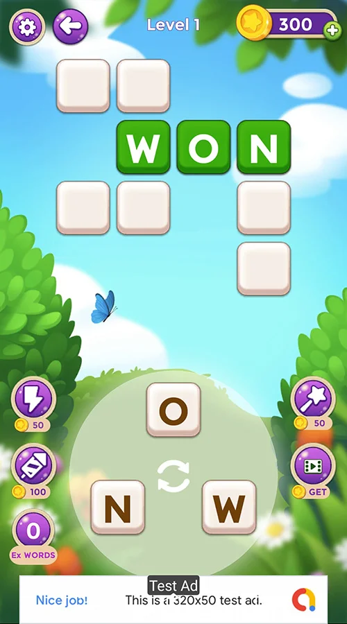Word Cross - Unity Template Project — screenshot 3