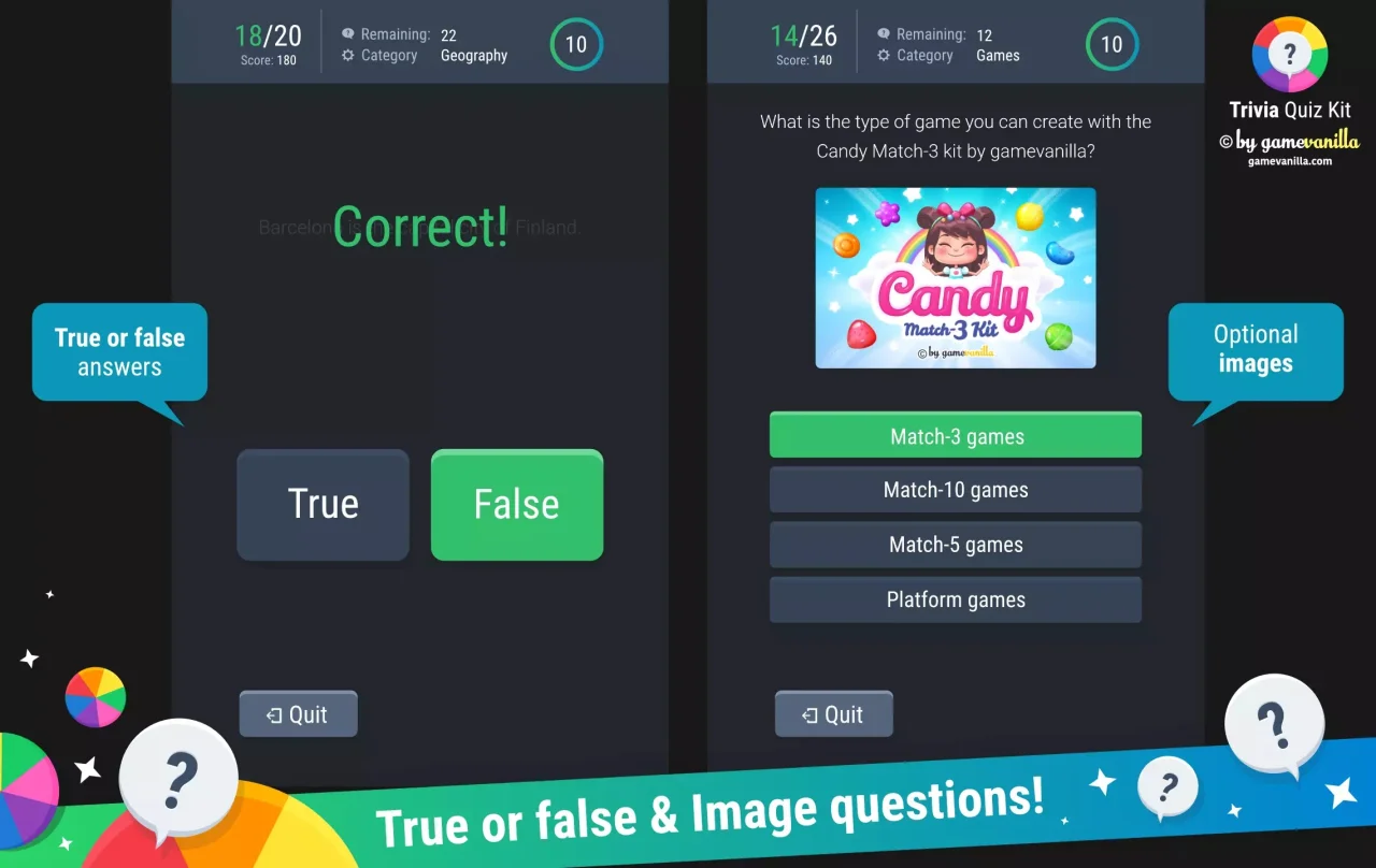 Trivia Quiz Kit — screenshot 4