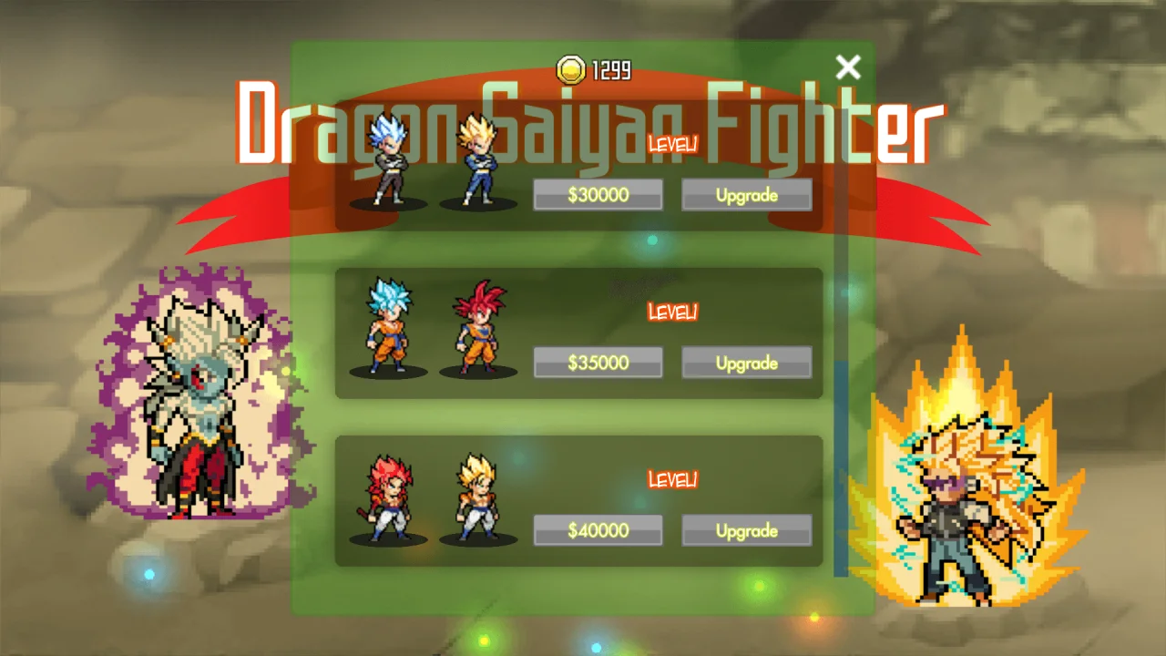 Dragon Saiyan Fighter — screenshot 1