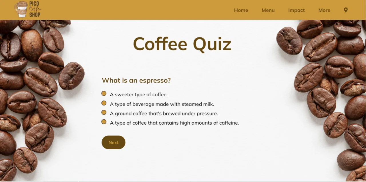 Premium Coffee Shop — screenshot 4