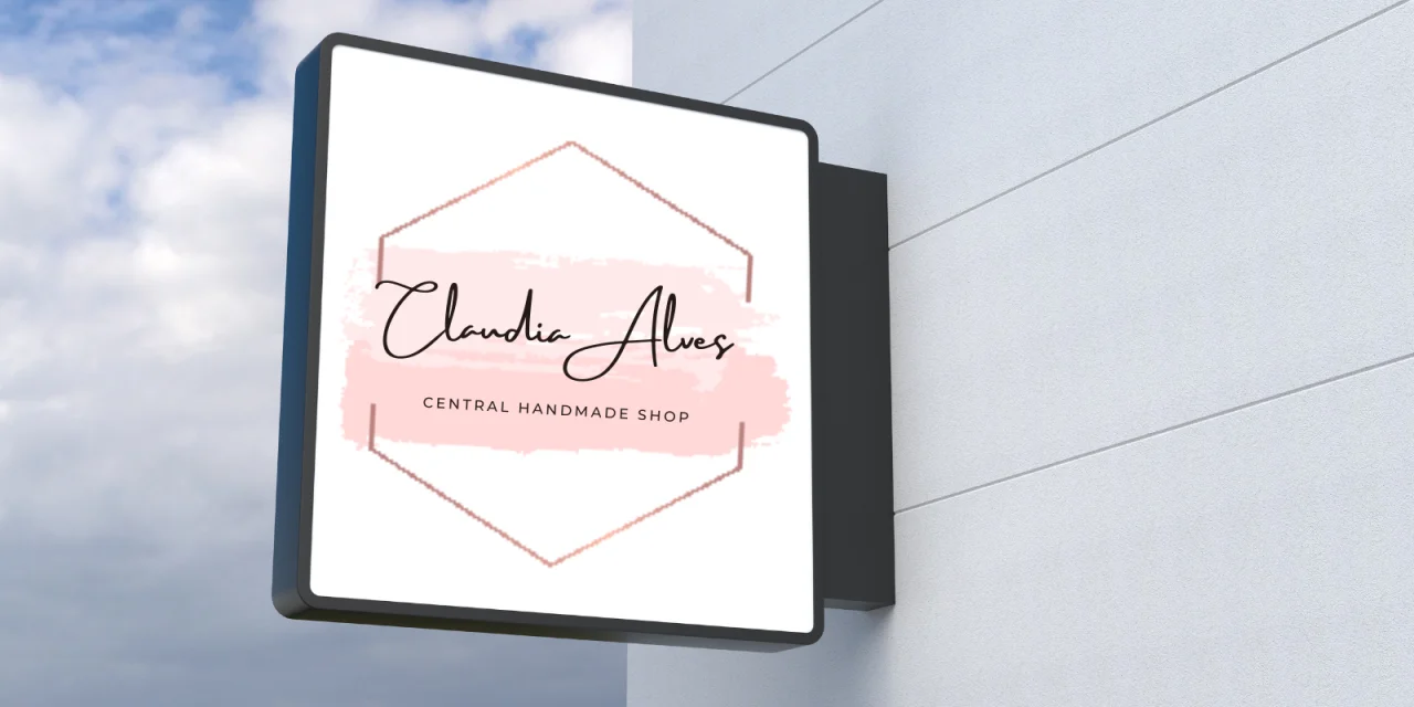 Feminine Pink Brush Logo Templates — screenshot 2