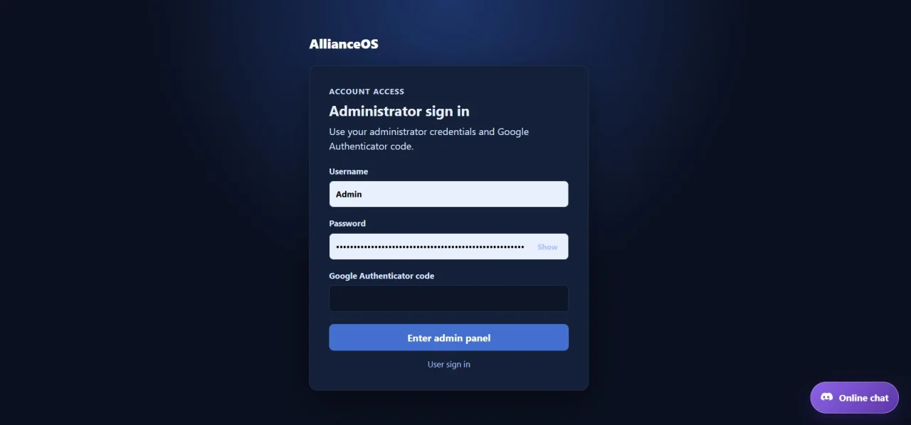 AllianceOS - Gaming Alliance Management SaaS — screenshot 1