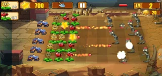 Angry Plants Fighting