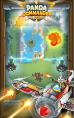 Panda Airstrike Commander Combat