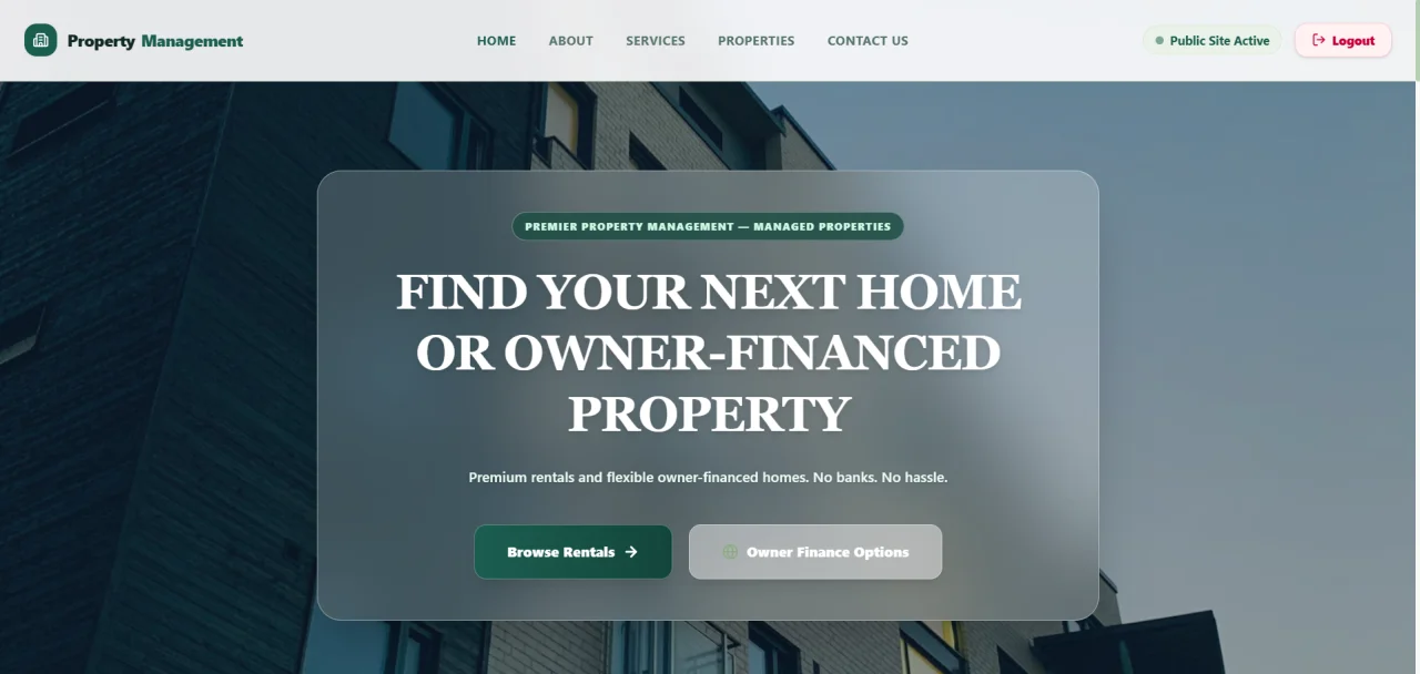 PropertyFlow - Real Estate OS — screenshot 2