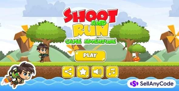 Run and Shoot Game — cover