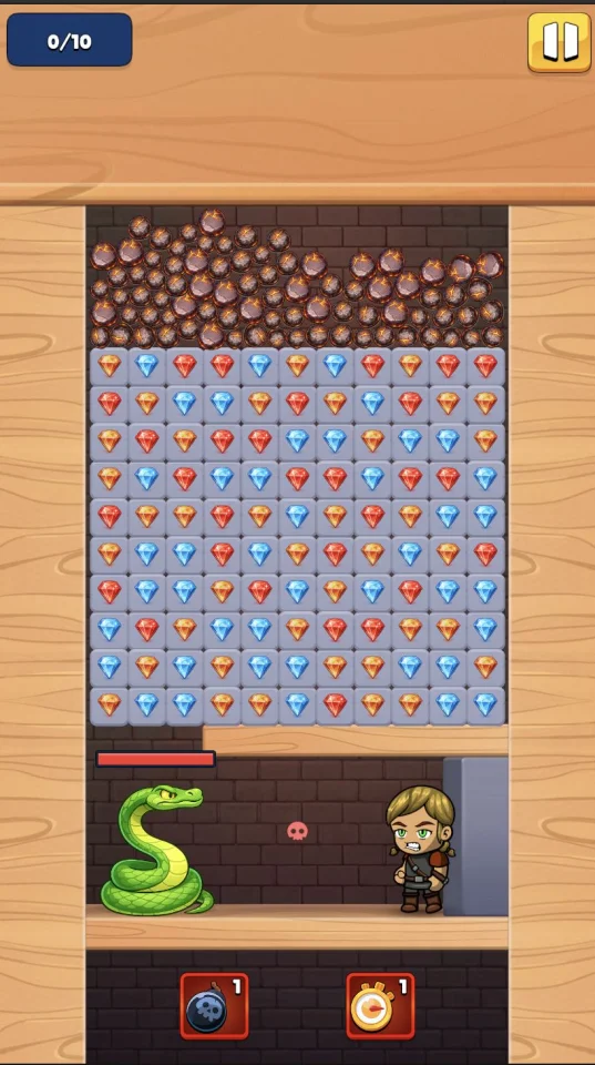 Royal Hero Escape Match 3 - Unity Project — screenshot 1