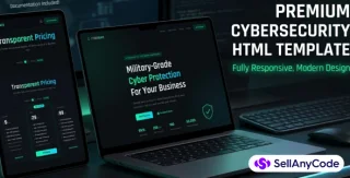 CyberSafe - Dark Cybersecurity & VPN HTML Template