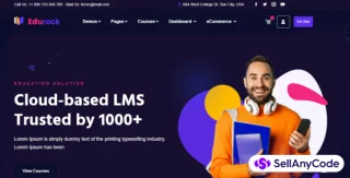 Online Learning School Template with Student, Teachers and Admin Dashboard
