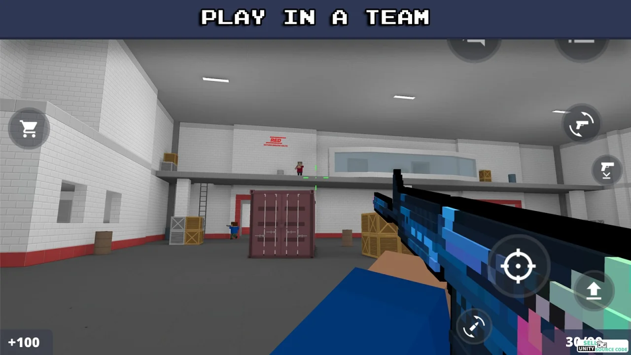 Block Strike: BS Shooter Unity 3D Game Code — screenshot 3