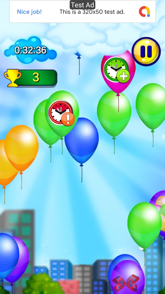 Balloon Pop Unity Source Code AdMob — screenshot 4