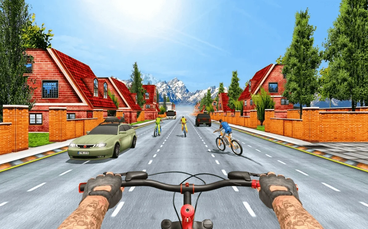 Real Bike Cycle Racing 3D: BMX Bicycle Rider Games — screenshot 5
