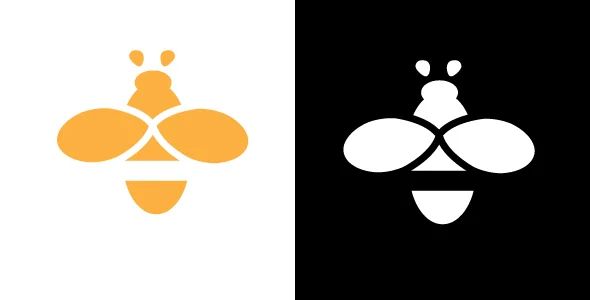 Honeybee Apothecary Emblem Vector Icon — screenshot 1