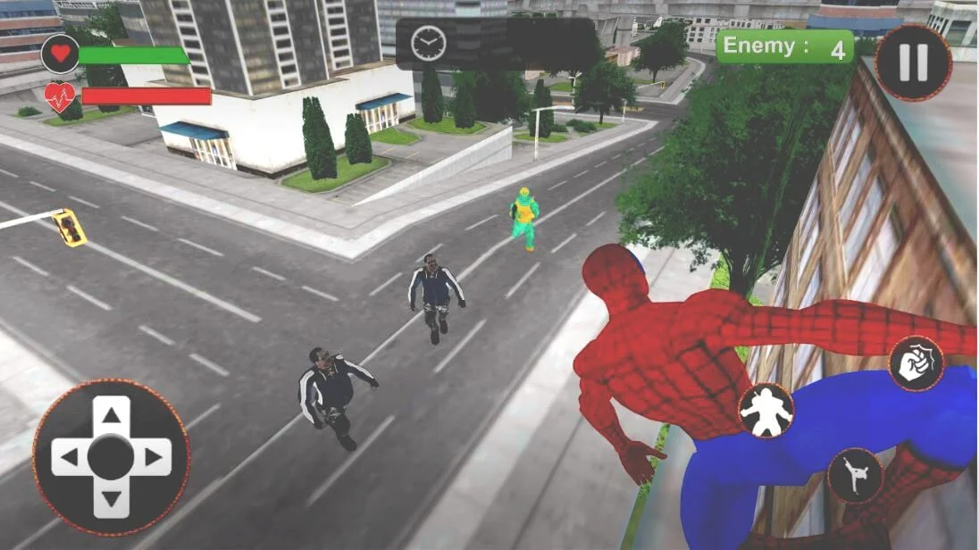 Super Heroes Street Fights: Crime City Battle 64 Bit — screenshot 2