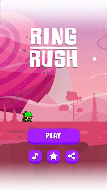 Ring Rush Game Template — screenshot 1