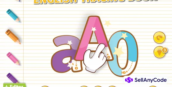 English Tracing Book