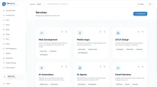 Digital Agency Management System