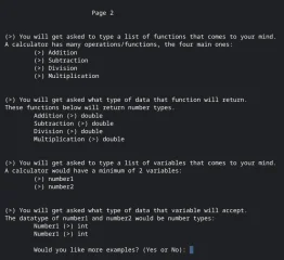 Programming Planner