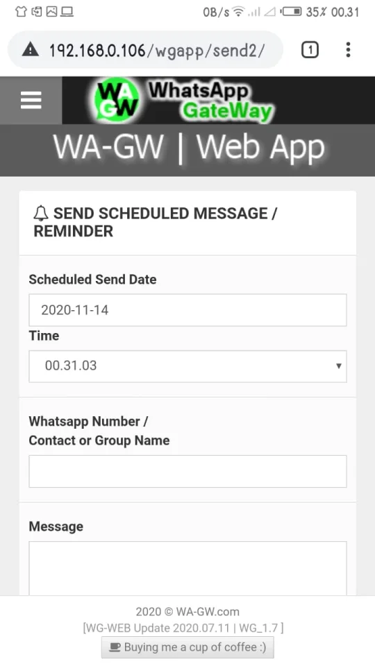 WA-GW | WhatsApp and SMS GateWay (Bulk and Chatbot) with SaaS Support — screenshot 6
