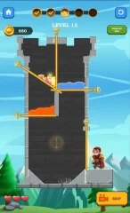 Hero Rescue Adventure Puzzle Game