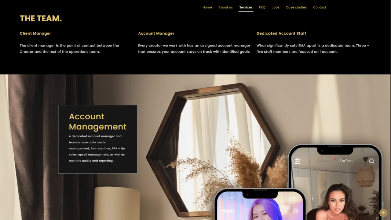 Agency Template Website — screenshot 5