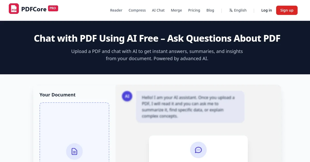 PDFCore Pro – Advanced PDF Tools SaaS PHP Script with AI & Mobile QR (v2.5) — screenshot 3