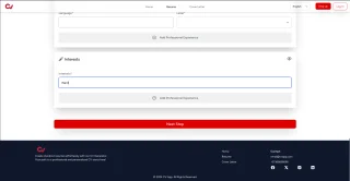 CV Maker Application