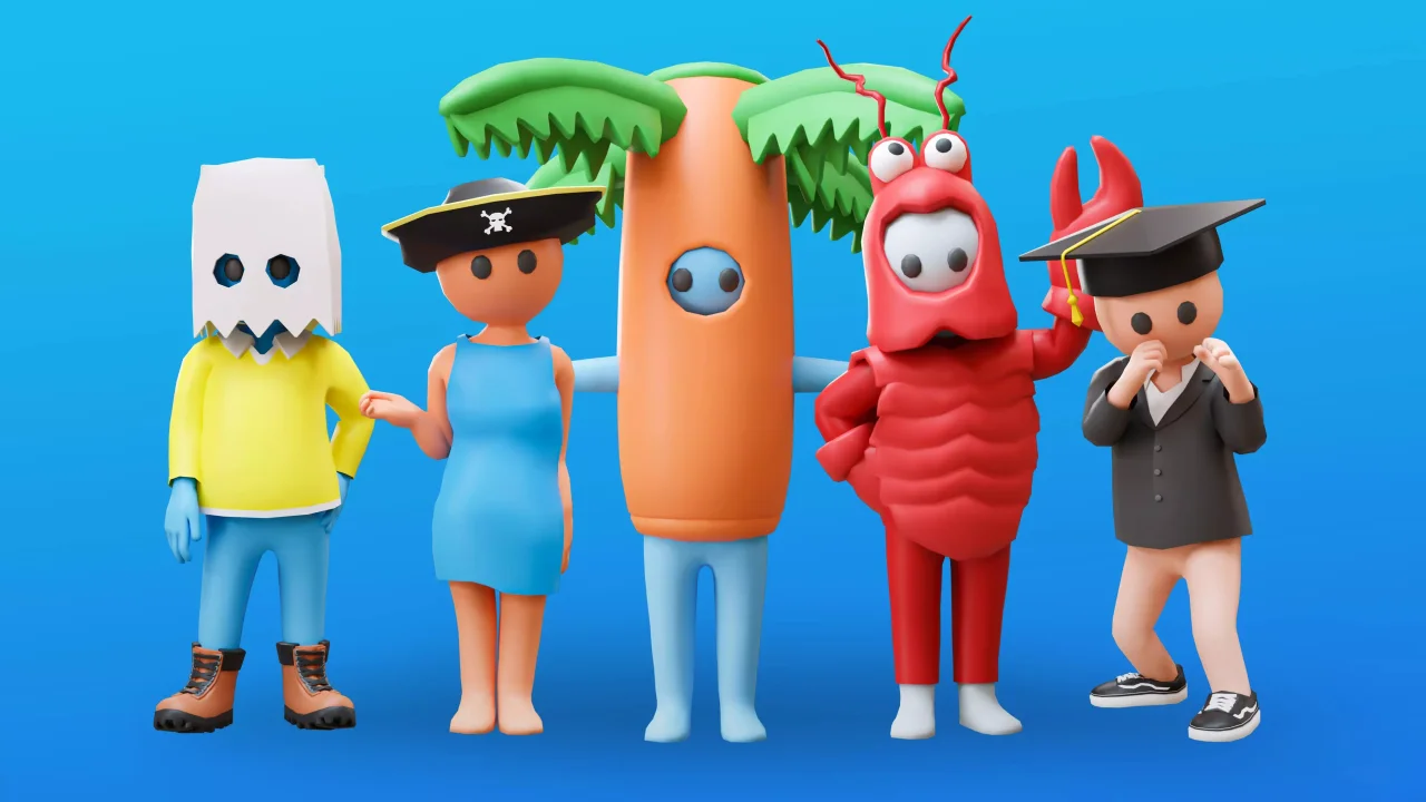 Funny Characters - Animated Low Poly 3D Models — screenshot 4