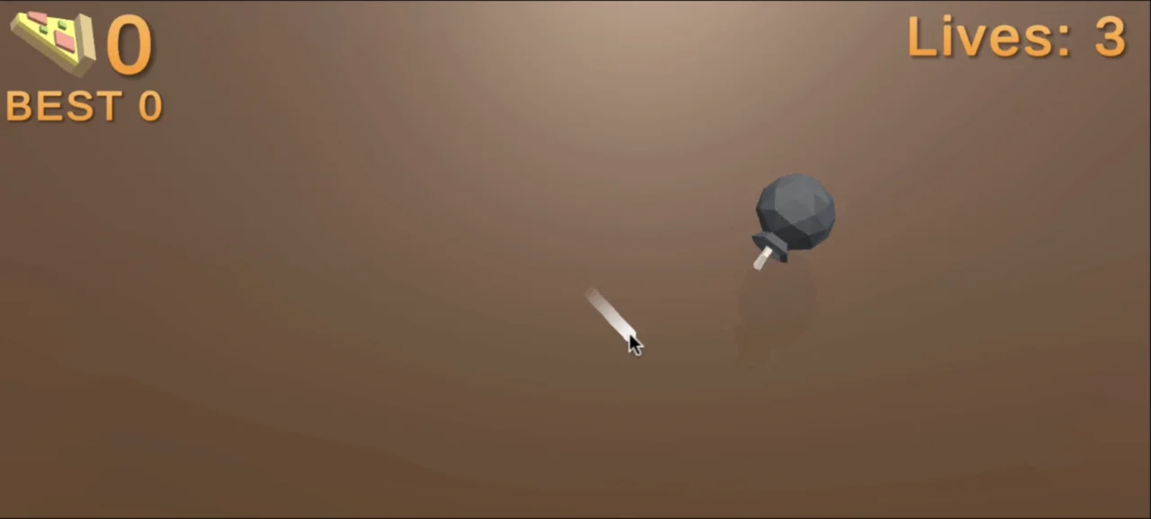 Fruit Poly Cut Ninja — screenshot 2