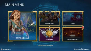 Fantasy Menus - Synty INTERFACE - GUI