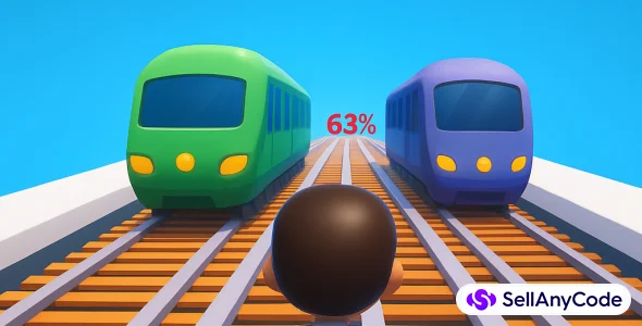 3D Unity6 Endless Runner Template (Ready to Upload)