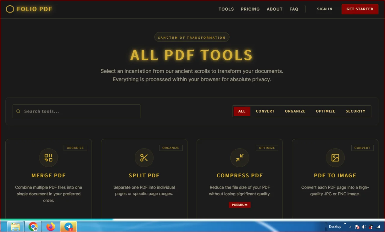 Folio PDF — screenshot 1