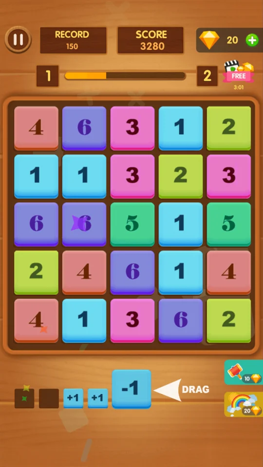 Merge Block Raising — screenshot 3