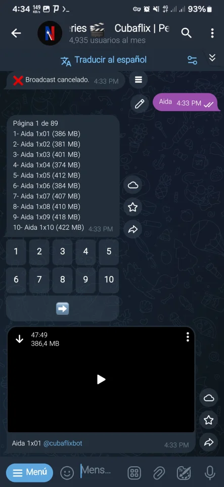 Bot De Telegram De Pelculas Y Series Profesional — screenshot 4