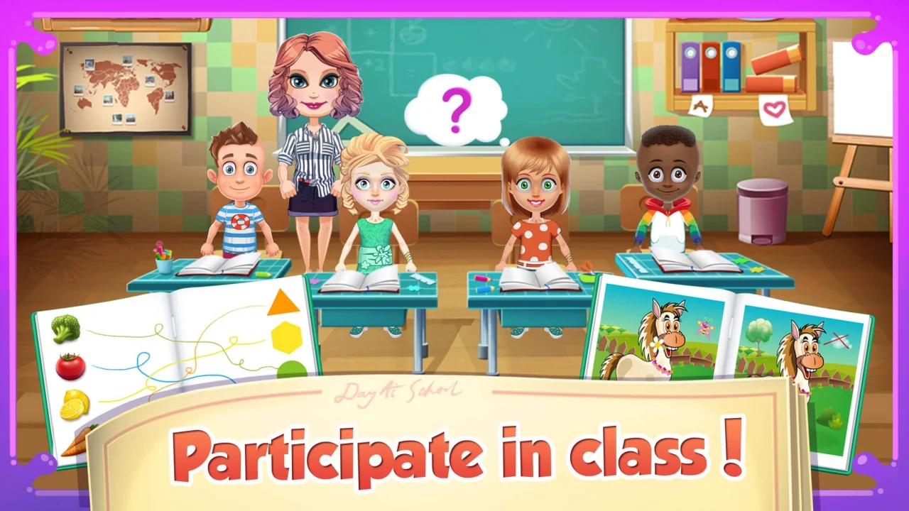 Day at School: My Teacher Game — screenshot 1