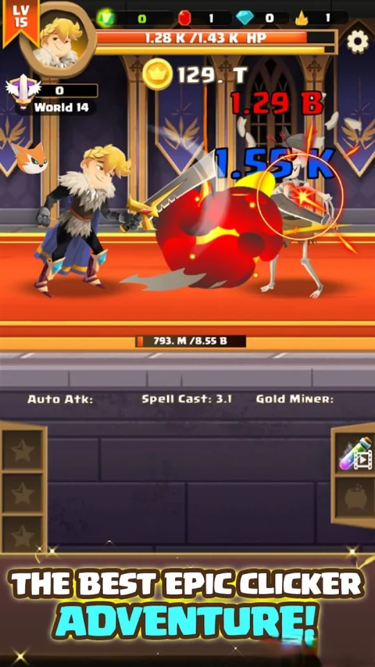 Clicker Knight Incremental - Unity Game — screenshot 3